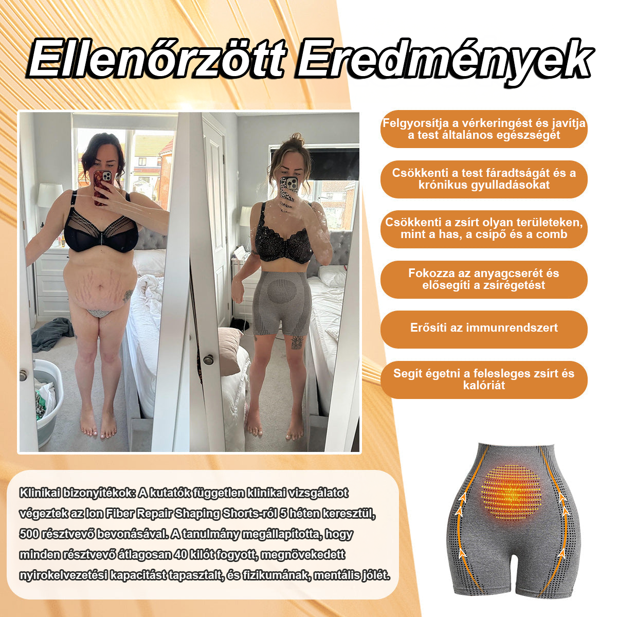【🩷Pagamento na entrega (COD) 🩷】 Módulo de massagem de microvibração Baicloud™ 2025 Shorts de seda com fibras ionizadas regeneradoras e modeladoras 🥰