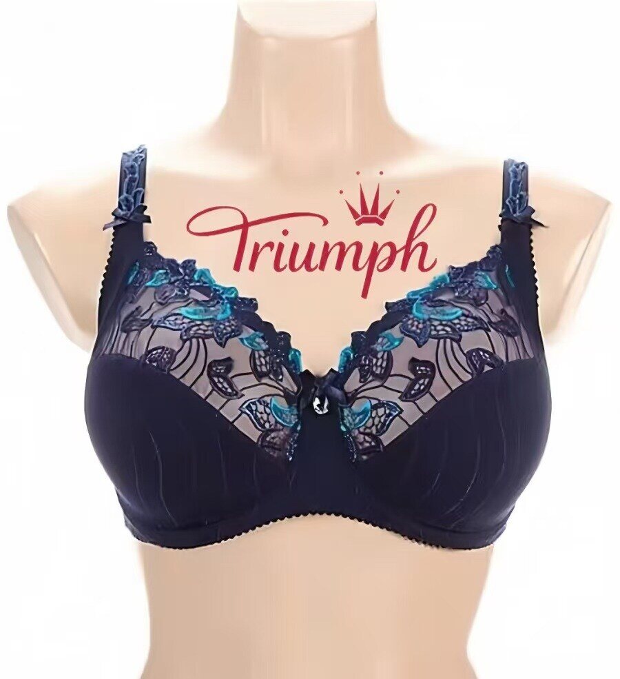 Triumph® - (3 peças)🔥 Sutiã de copa inteira em renda bordada