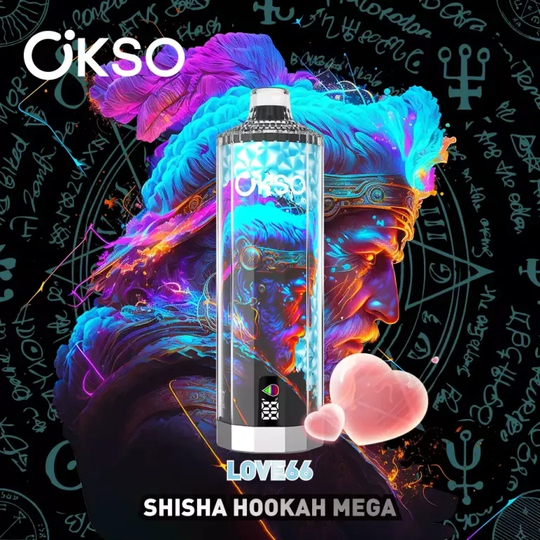 Okso Shisha Hookah Mega 50k Disposable Vape