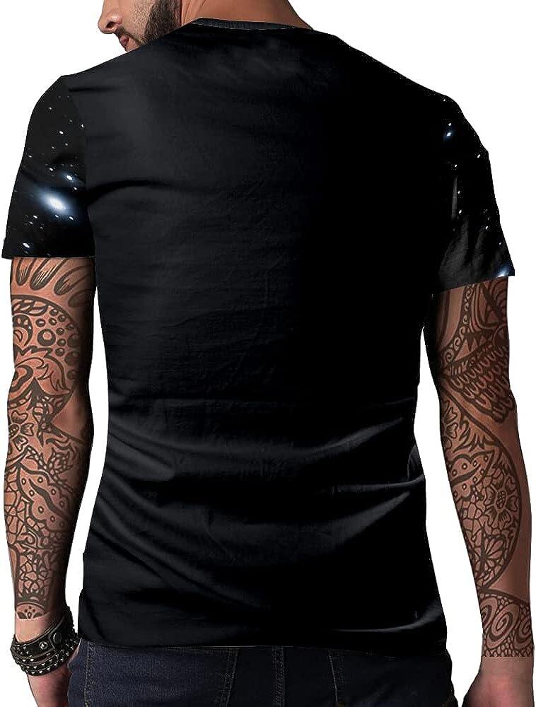 Men's 3D Print Skull T-Shirt 3D Creative Print Short Sleeve T-Shirt Casual Round Neck Novelty Street Fashion Tees Shirt