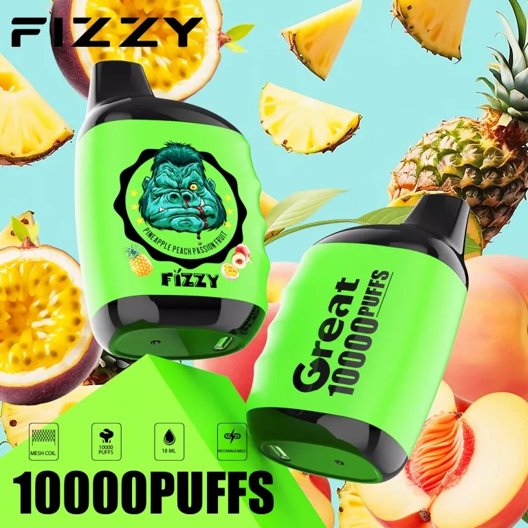 Fizzy Great 10000 Puffs Rechargeable Disposable Vapes