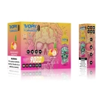 vopk tornado 9000 puffs Peach Mango Pineapple