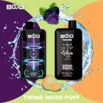 BOOD TWINS 46000 Puffs disposable vapes Blackcurrant Raspberry & Blueberry Cranberry_2