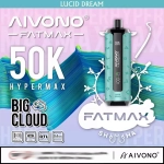 AIVONO AIM FATMAX 50000 Puffs Vapes Blueberry Gum